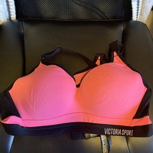 Victoria's Secret Padded Sports Bra Pink